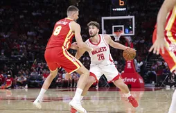 Alperen Sengun fait des misères aux Hawks de Zaccharie Risacher