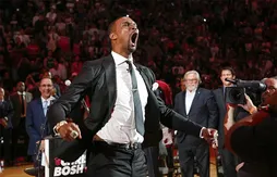 Entre humour et émotion, Chris Bosh et Miami célèbrent leur lien “éternel”
