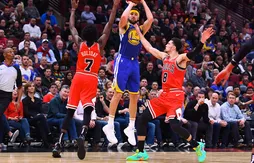 Nouveau record pour Klay Thompson, avec 14 paniers à 3-points à Chicago !