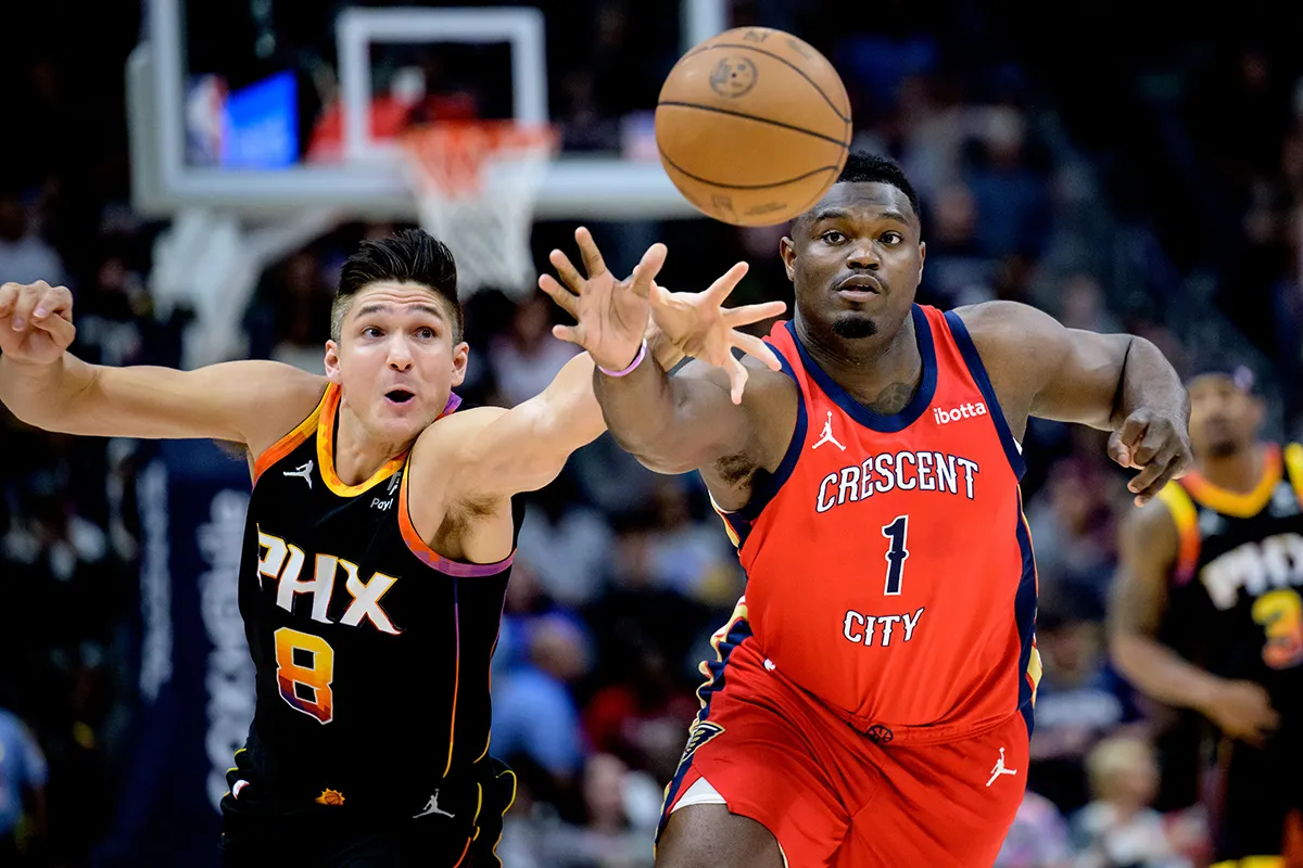 Les Suns et les Pelicans