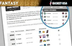 Basket USA Fantasy Game 2013/14 : à vous de jouer !