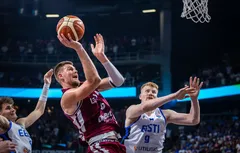 Face à l’Estonie, Kristaps Porzingis évite le pire pour la Lettonie