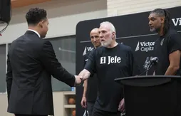 Les Spurs galvanisés par la visite de Gregg Popovich