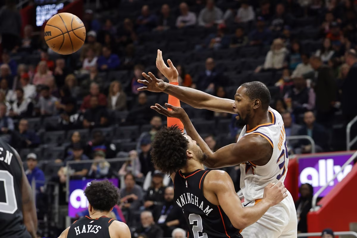 Les Pistons de Monty Williams n'ont pas respecté les consignes sur Kevin Durant