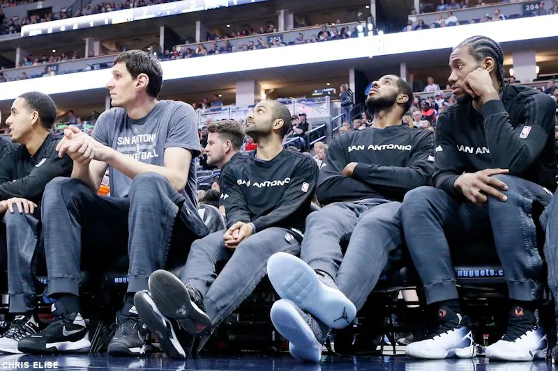 Les stars des Spurs au repos