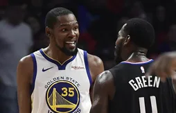 La NBA annule la double faute technique de Kevin Durant et JaMychal Green