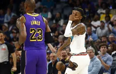 Les Grizzlies noient les Lakers sous les paniers primés