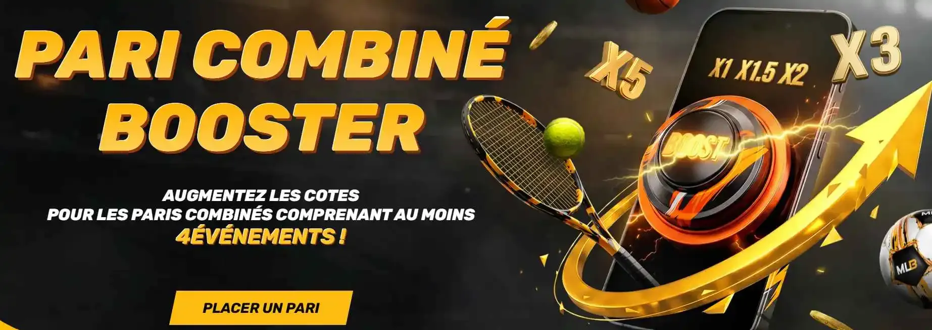 Boost Paris Combinés MelBet