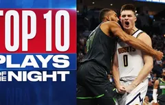 Le Top 10 de la nuit | Christian Braun écrabouille Rudy Gobert