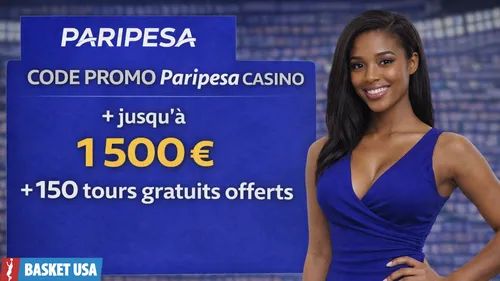 Paripesa promo code free spins bonus casino 1500€ tours gratuits