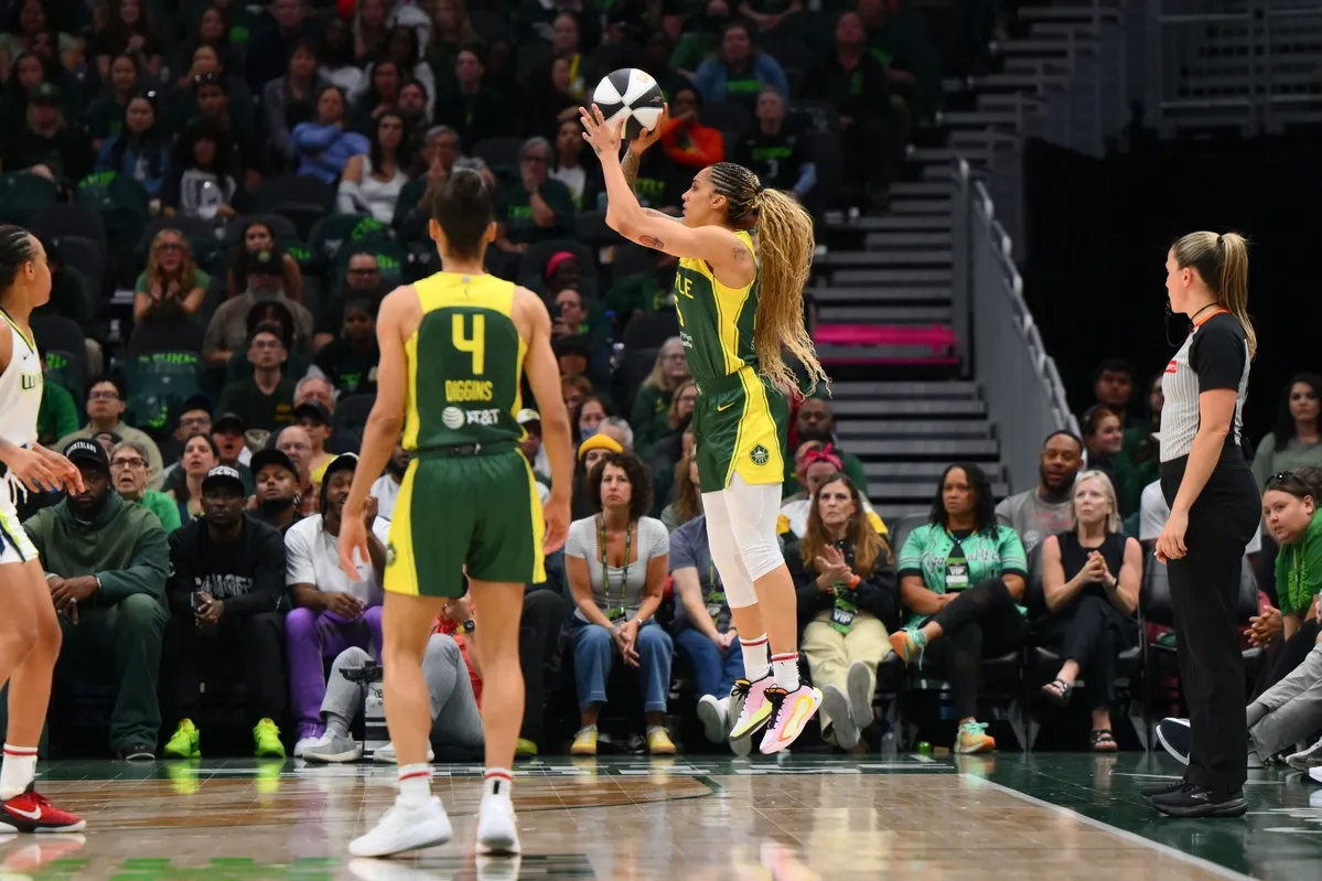 Gabby Williams avec le Storm