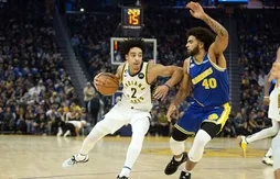 Le MVP de la nuit | Andrew Nembhard a donné le tournis aux Warriors !