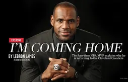 LeBron James : “Je rentre à la maison”