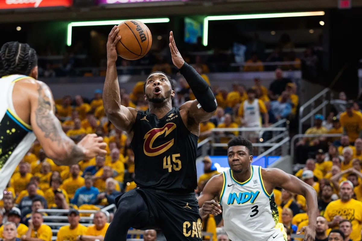 Donovan Mitchell avec les Cavaliers