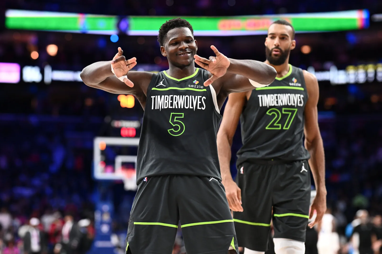 Anthony Edwards Rudy Gobert