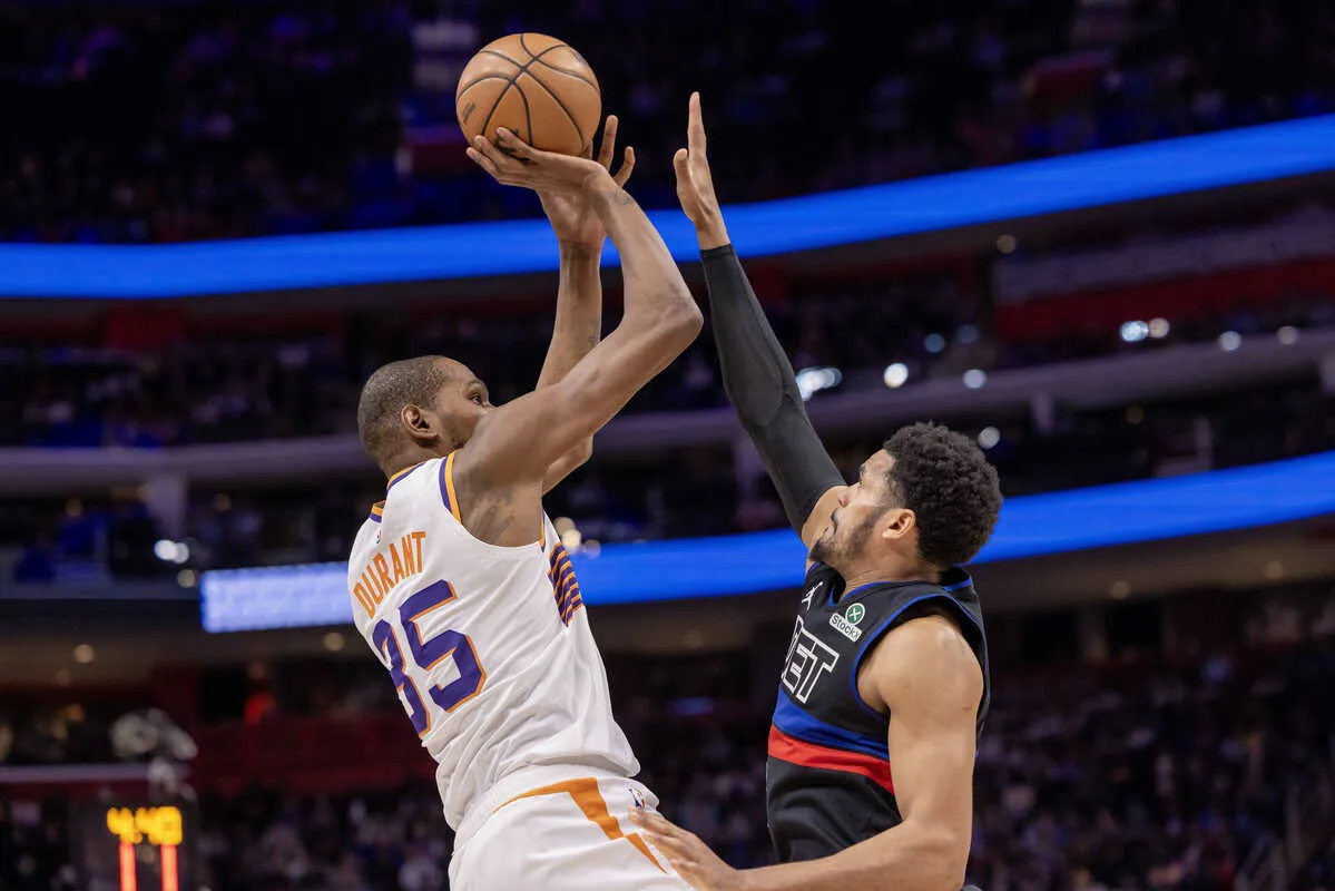 Kevin Durant avec les Suns