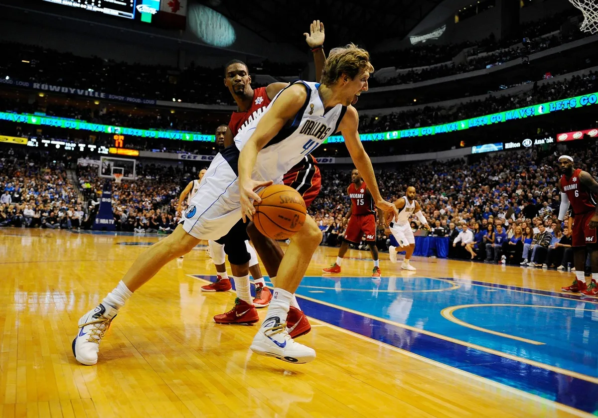 Le 12 juin 2011, Dirk Nowitzki gagne son seul titre NBA face au Heat