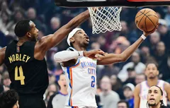 Même diminué, le Thunder ne fait qu’une bouchée des Cavaliers