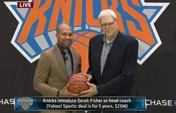 Derek Fisher : “J’ai de l’expérience en tant que joueur… et en tant que champion”