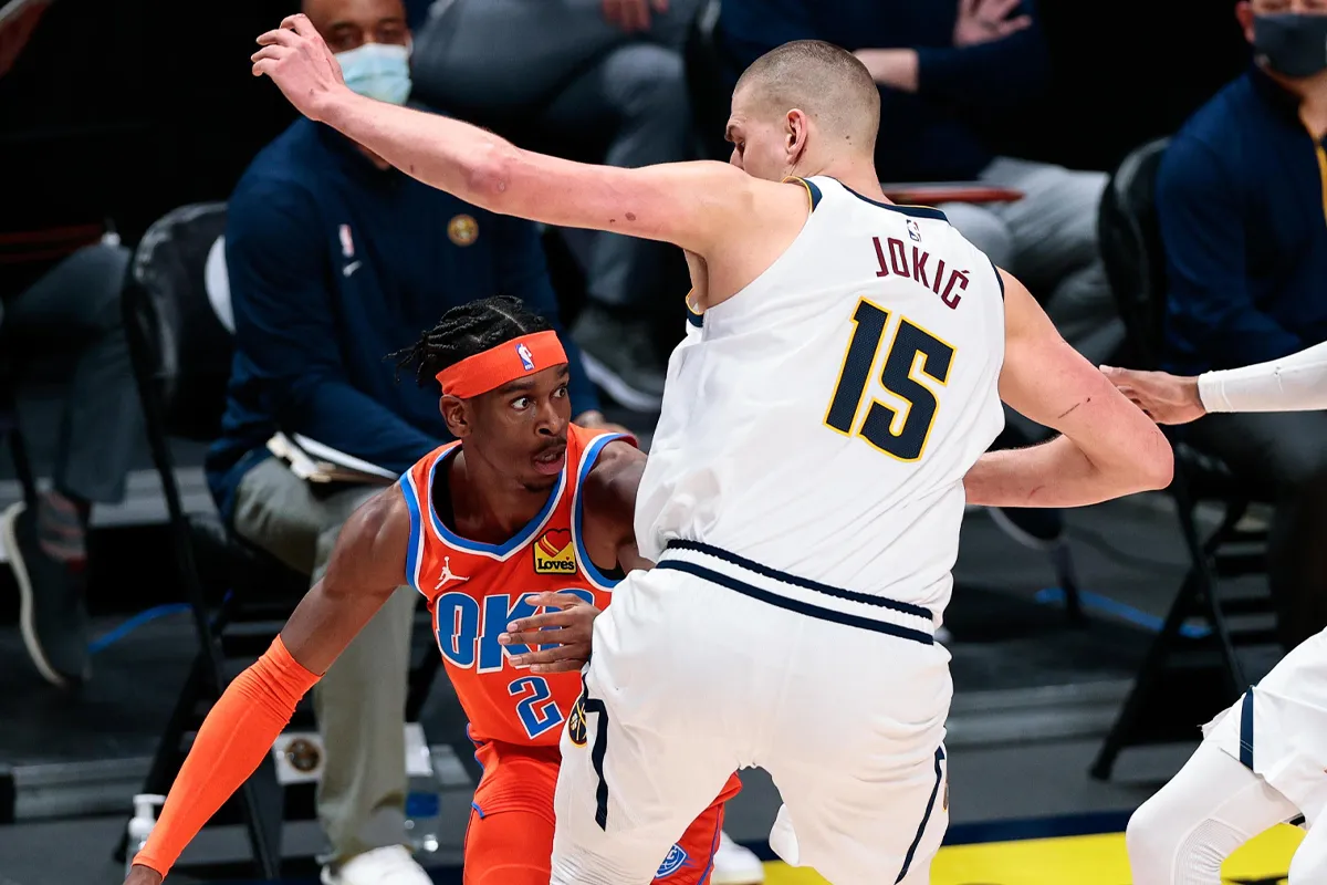 Nikola Jokic et Shai Gilgeous-Alexander