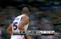 Les Hawks assurent les playoffs face aux Spurs après prolongation