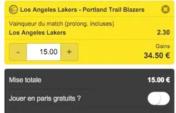 [Pronos NBA] Misez sur la victoire des Lakers face aux Blazers