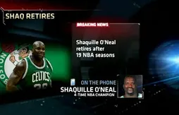 Shaquille O’Neal : “le basket va me manquer”