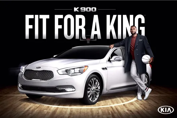 Kia, nouveau sponsor de LeBron James
