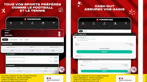 Application Pokerstars Sports Cash Out