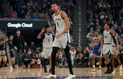 Victor Wembanyama (41 points, 18 rebonds) surclasse les Warriors