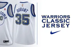 Les Warriors inaugurent leur nouveau maillot rétro
