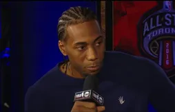 Kawhi Leonard : “Ça veut dire que le monde entier a noté ma progression”