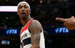 Début de bagarre à la mi-temps entre Montrezl Harrell et Kentavious Caldwell-Pope