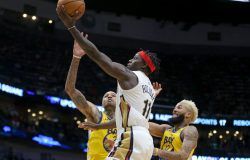 Les Pelicans rebondissent face à de faibles Warriors