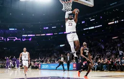Face à des Suns accrocheurs, LeBron James évite le pire aux Lakers