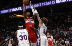 Alex Sarr tout proche de son record en carrière face à Joel Embiid