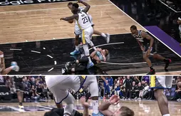 Draymond Green expulsé pour s’être “essuyé les pieds” sur Domantas Sabonis