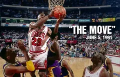 Il y a 35 ans, Michael Jordan réalisait un « spectacular move » de légende