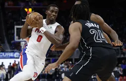 Jalen Duren a appris sa sélection au All-Star Game en plein match