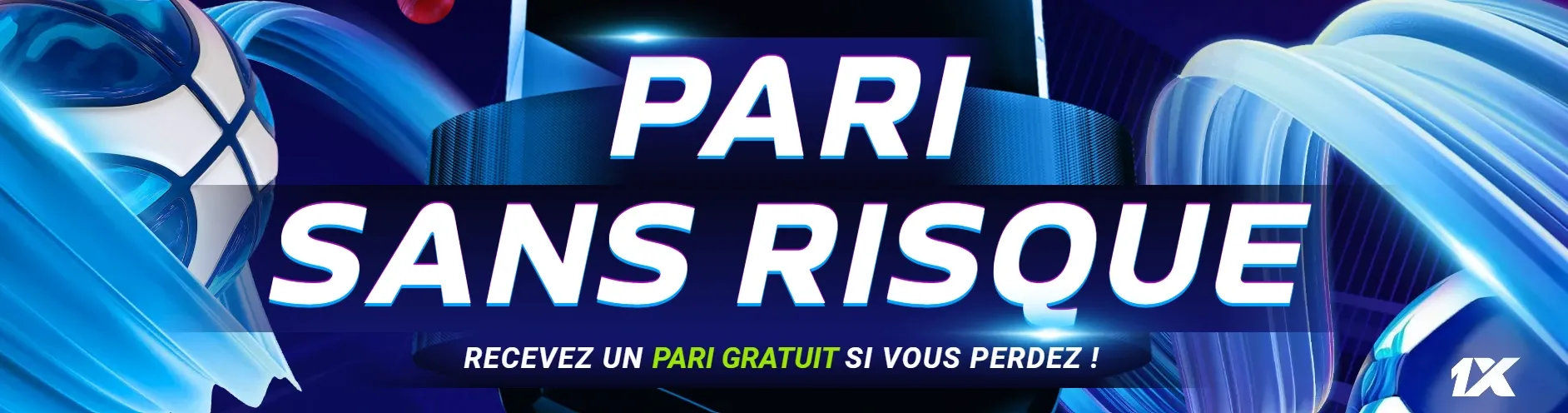 Promo pari sans risque sur le site 1xBet
