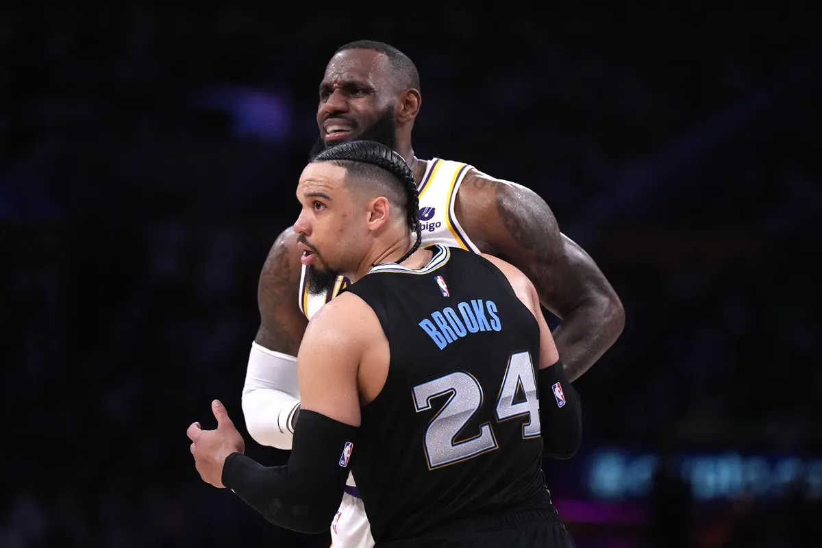 Dillon Brooks LeBron James