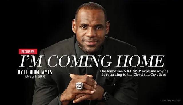 LeBron James revient aux Cavs