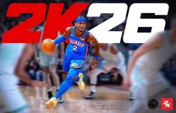 Shai Gilgeous-Alexander en couverture de NBA 2K26 !