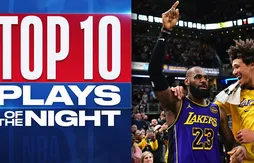 Le Top 10 de la nuit | Guerschon Yabusele au dunk, Nicolas Batum au contre !
