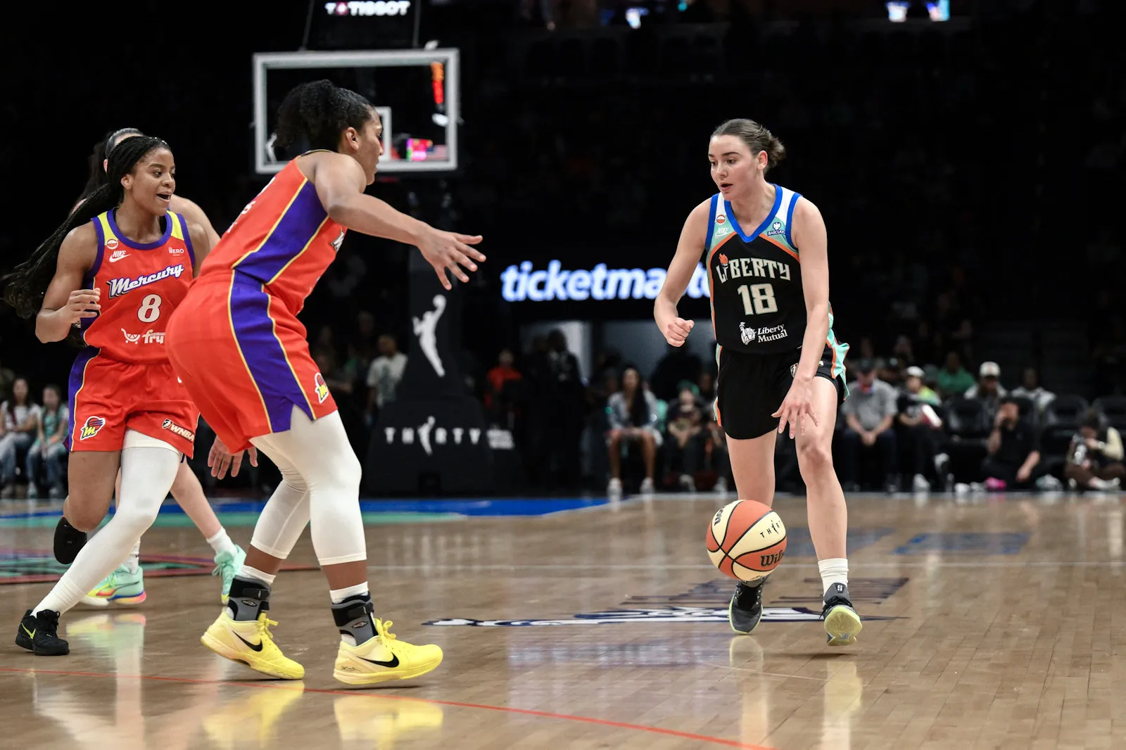 Pauline Astier s'amuse et le Liberty enfonce le Mercury