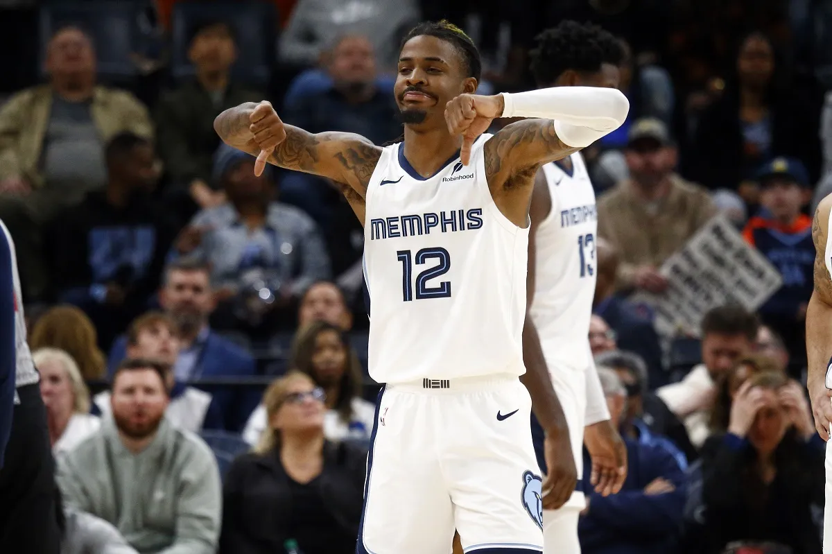 Ja Morant (Grizzlies) contre les Blazers