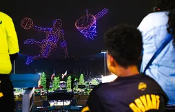 Le magnifique spectacle de drones pour l’hommage à Kobe Bryant