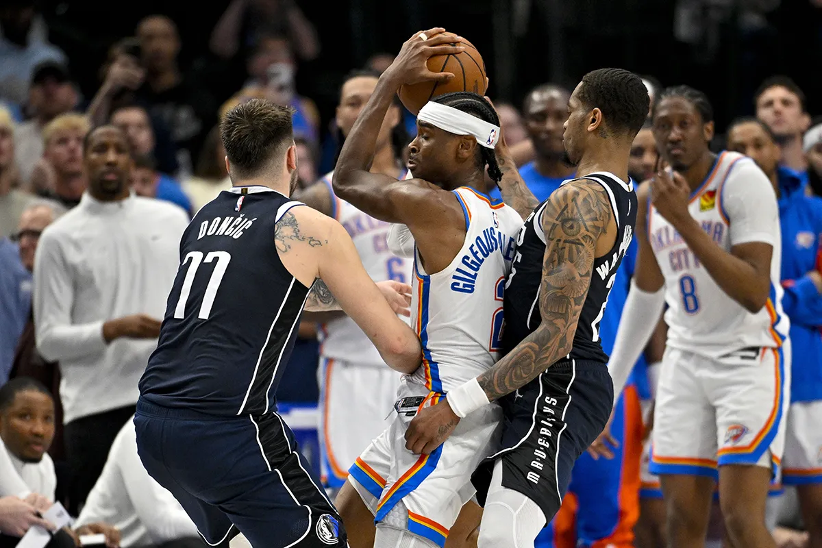 Shai Gilgeous-Alexander contre les Mavericks
