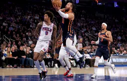 Jalen Brunson stoppe la tentative de braquage des Sixers