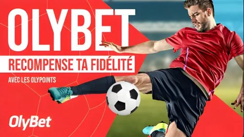 Olybet propose un programme de fidélité pour obtenir des Olypoints (crédits de jeu)